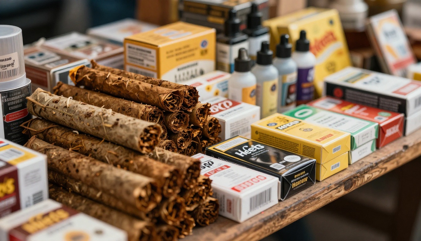 Alternatives au tabac manufacturé : tabac à rouler, Heets et e-cigarettes